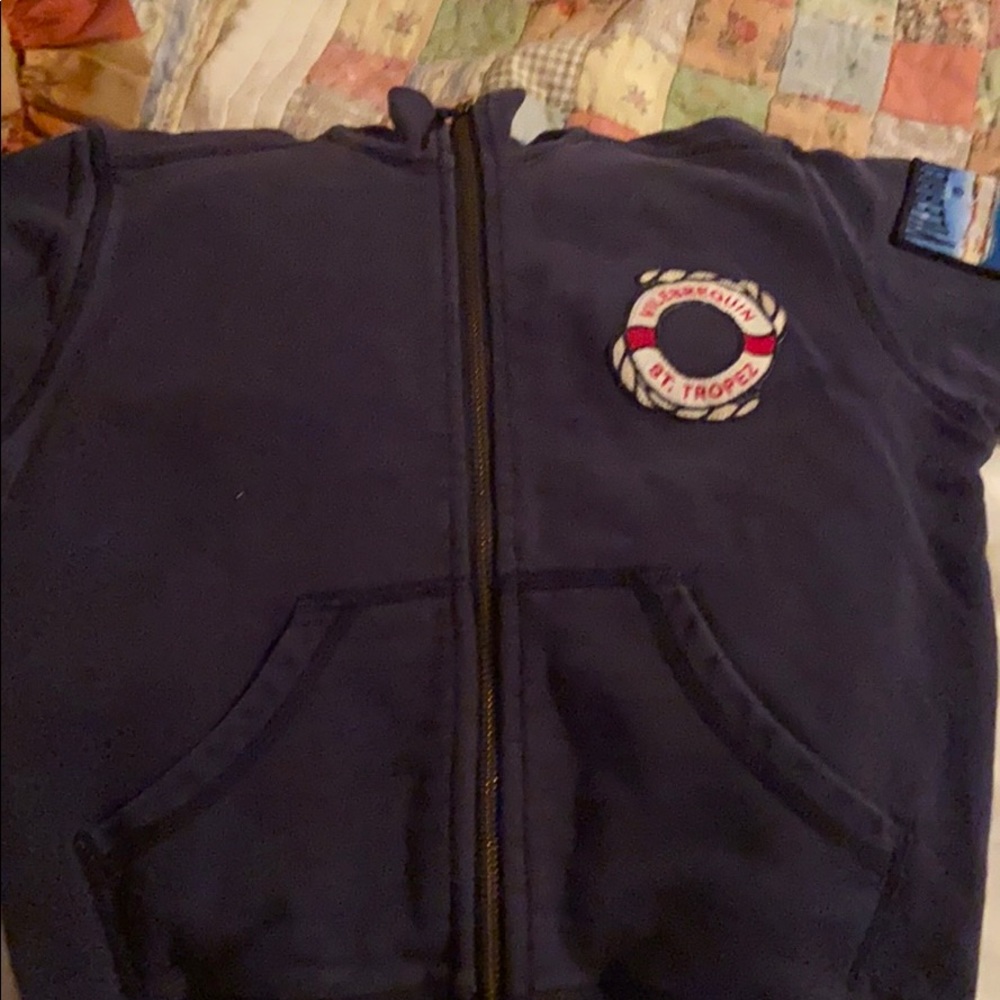 Rare Vilebrequin zippered sweatshirt. Size 4 Ans